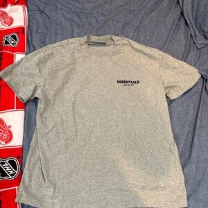 Essentials Gray Men's T-Shirt